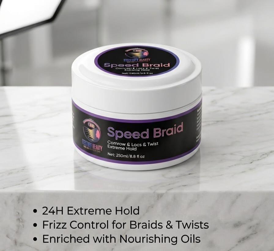 Speed Braid – Extreme Hold Braiding Gel by ITESTIFY BEAUTY