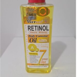 Veet Gold Retinol Intensive Whitening Body Corrector Oil 500ml