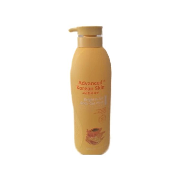 Advanced Korean Skin Bright & Fair Body Gel Wash 1000ml